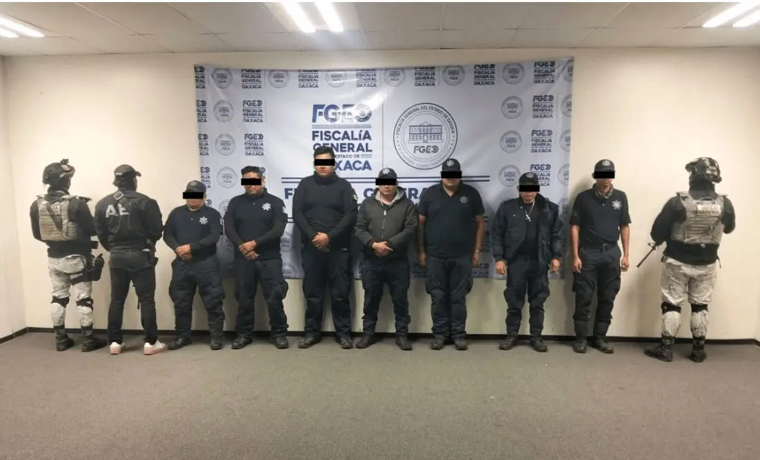 Policías detenidos por asesinato de menor en Oaxaca