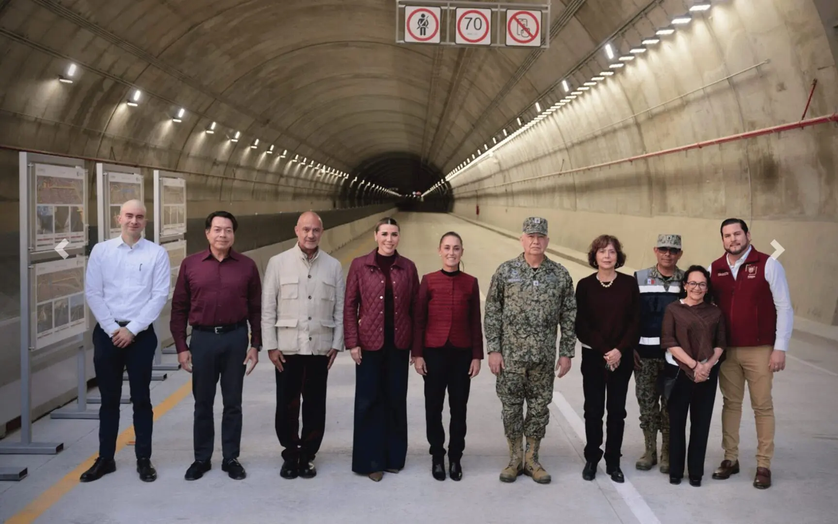 Claudia Sheinbaum inaugura la primera etapa del Viaducto Elevado de Tijuana