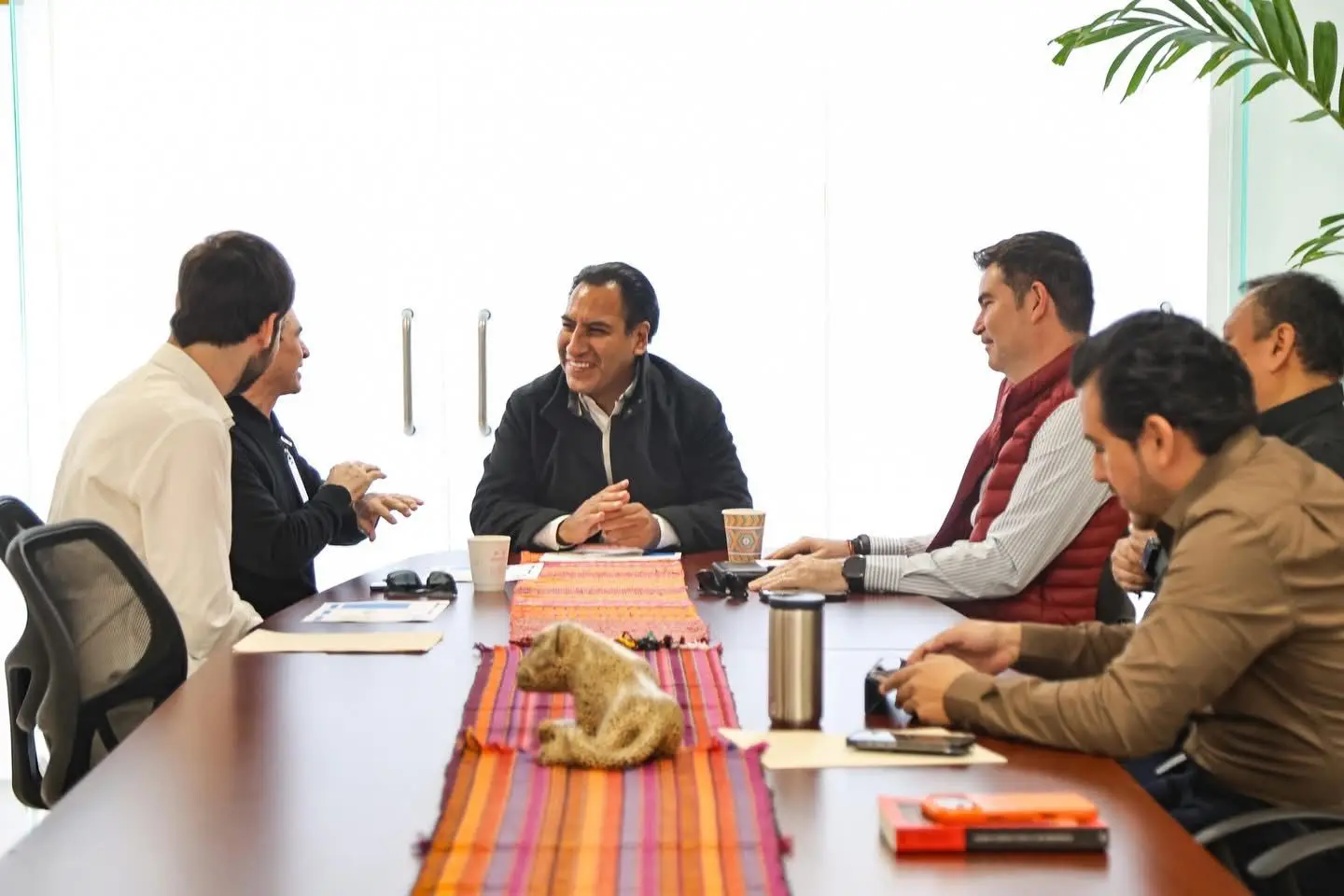 Eduardo Ramírez se reúne con empresarios del Grupo San Francisco de Asís en Chiapas