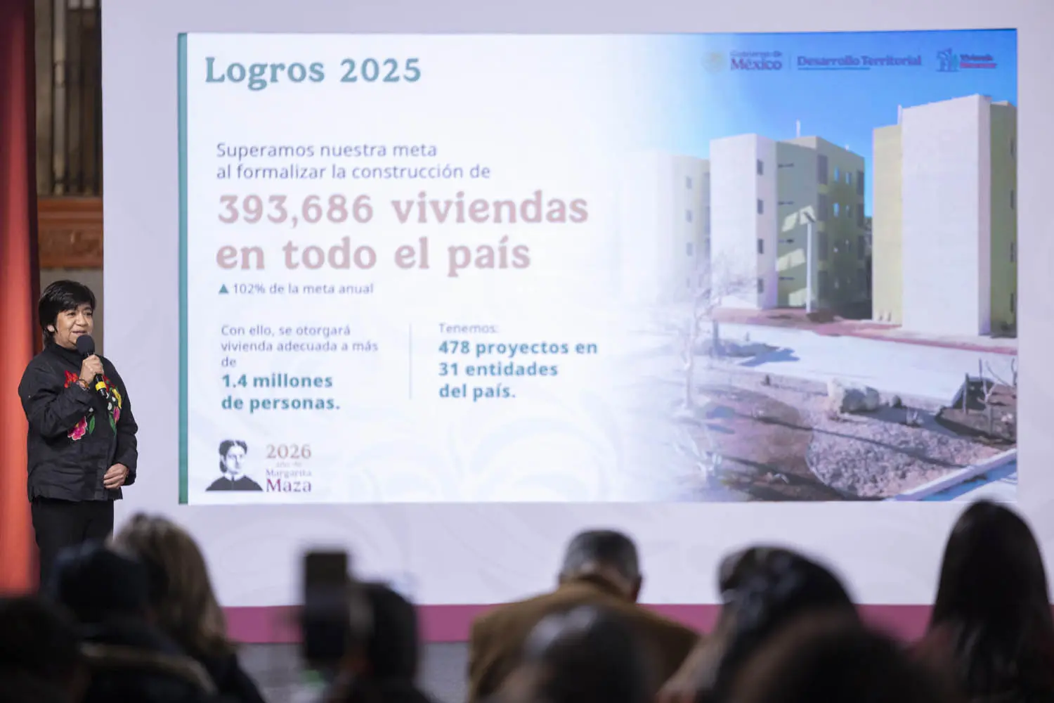 Vivienda para el Bienestar supera meta 2025 con más de 393 mil casas