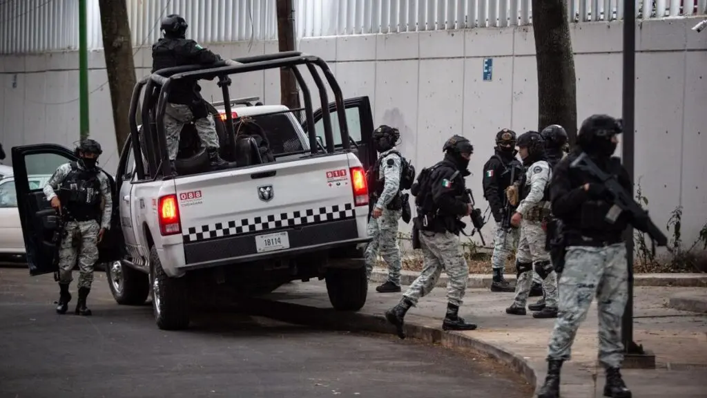Elementos de la Guardia Nacional.