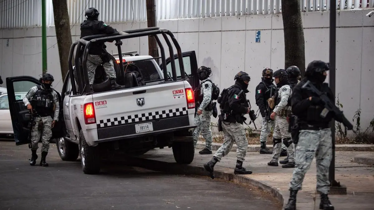 Elementos de la Guardia Nacional.