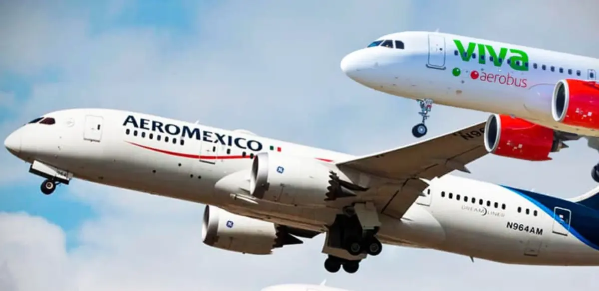Aviones de Aeroméxico y VivaAerobus mantienen operaciones de vuelos entre México y Cuba sin cambios