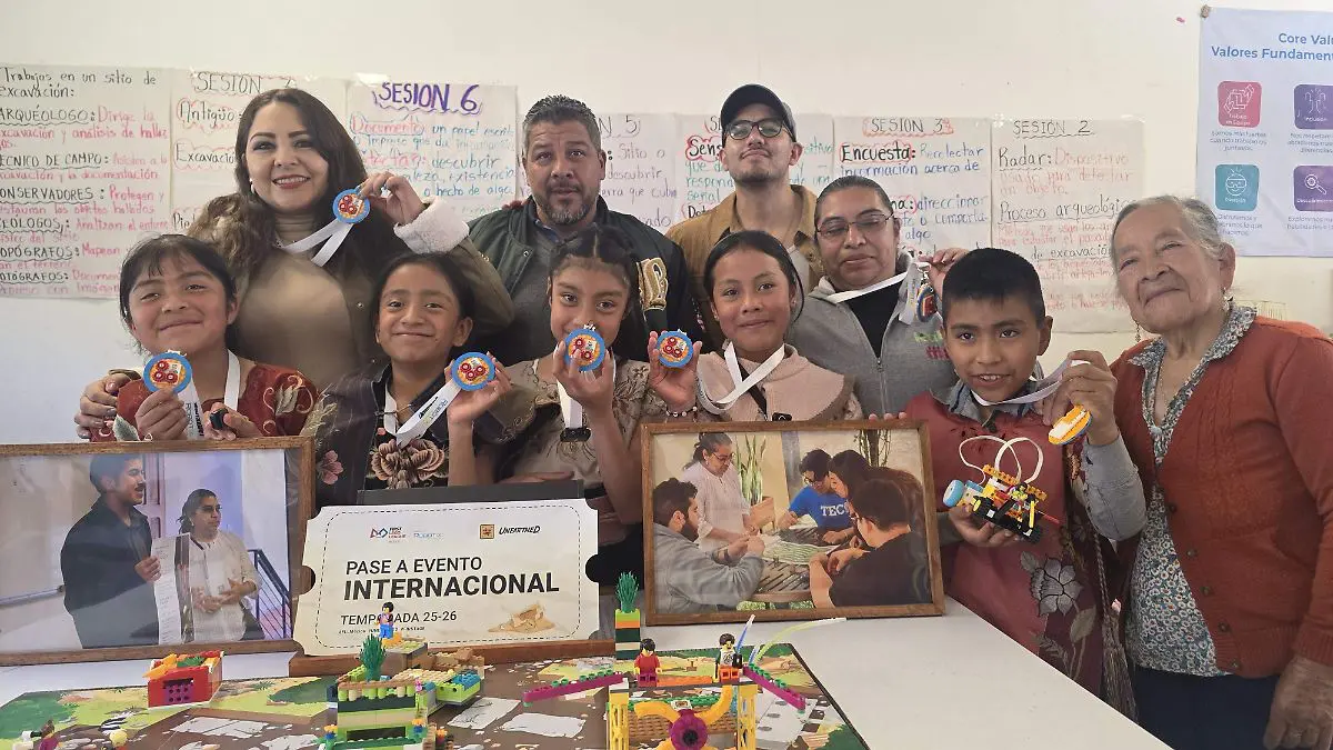 Niños de Chiapas logran boleto a Mundial de Robótica 2026