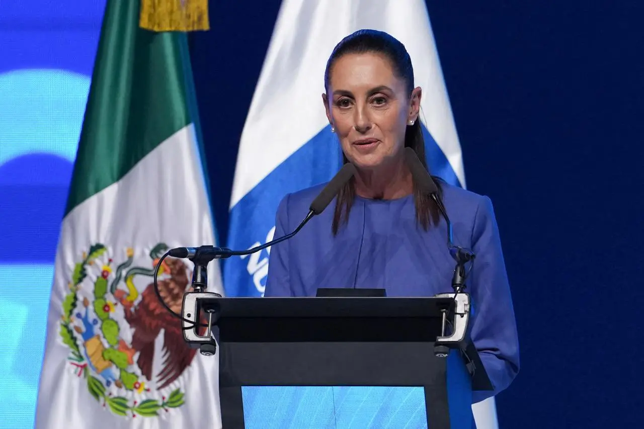 Claudia Sheinbaum en un evento público.