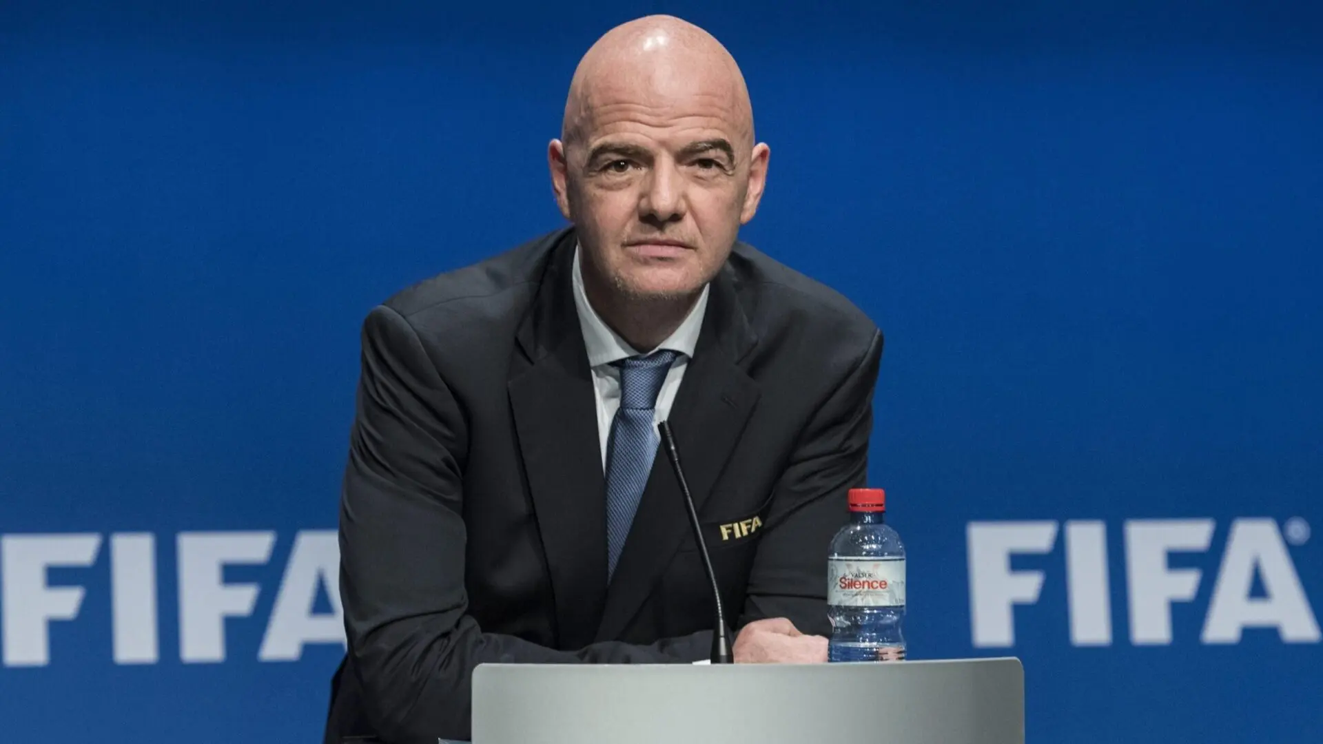Gianni Infantino en un evento de la FIFA.