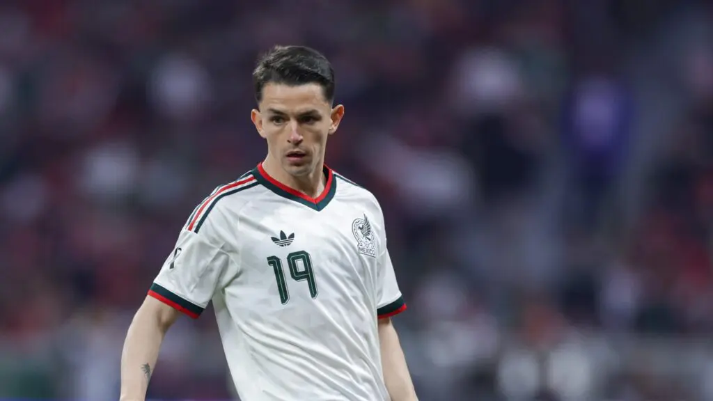 Álvaro Fidalgo debutó con la Selección Mexicana durante la reinauguración del Estadio Banorte.