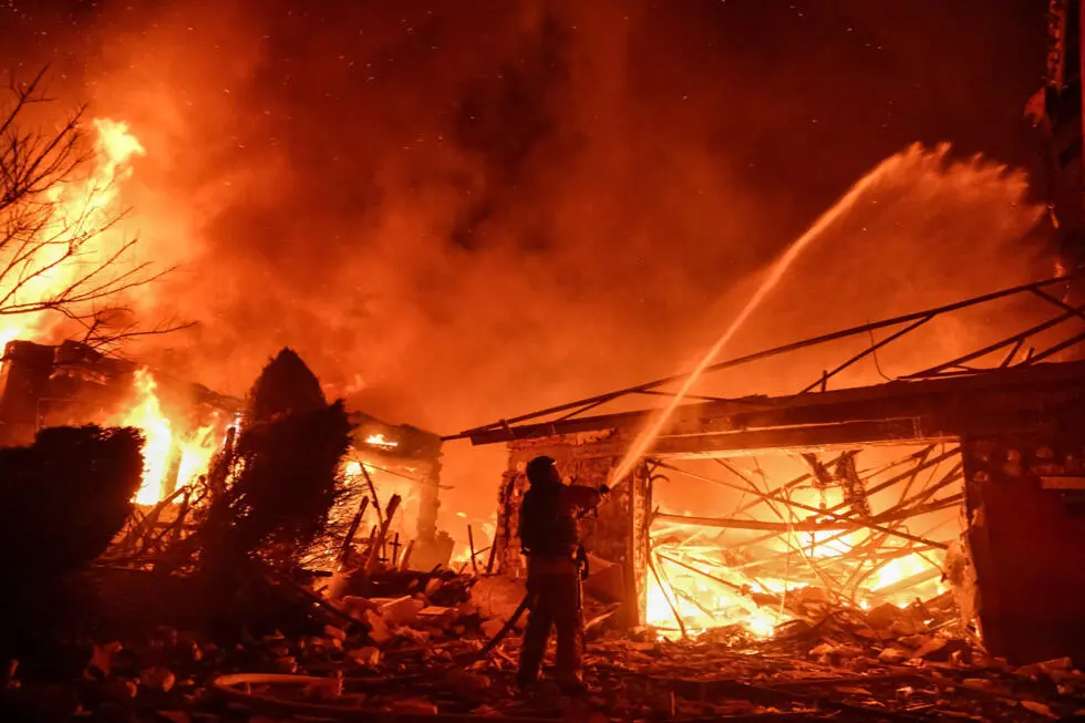 Rusia ataca Ucrania con más de 400 drones