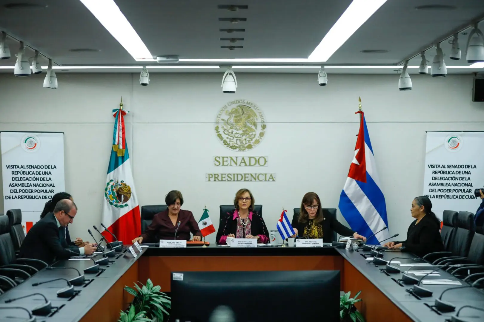 Senadores de Morena se unen a AMLO para donar dinero a Cuba