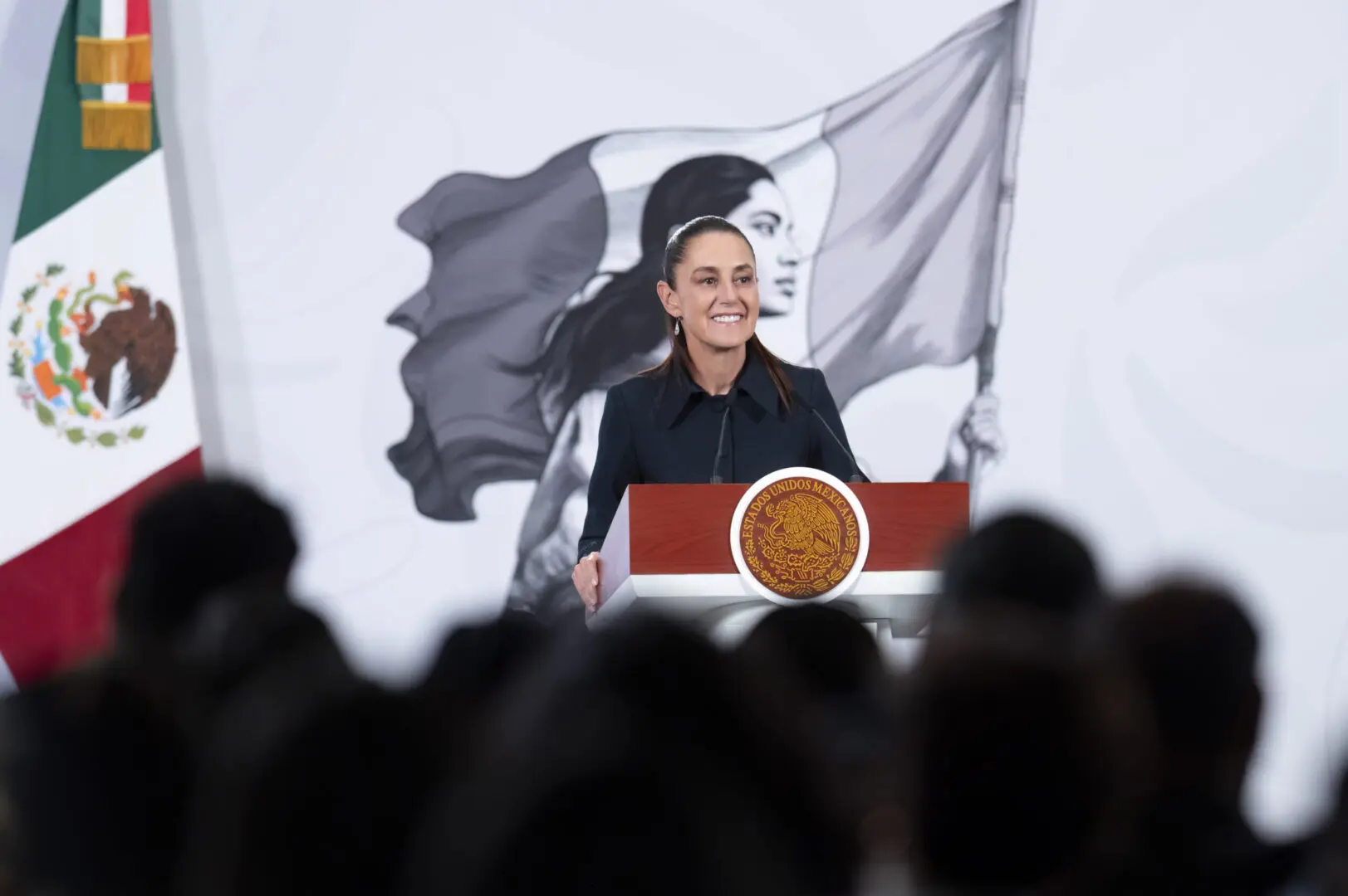 Sheinbaum en Palacio Nacional