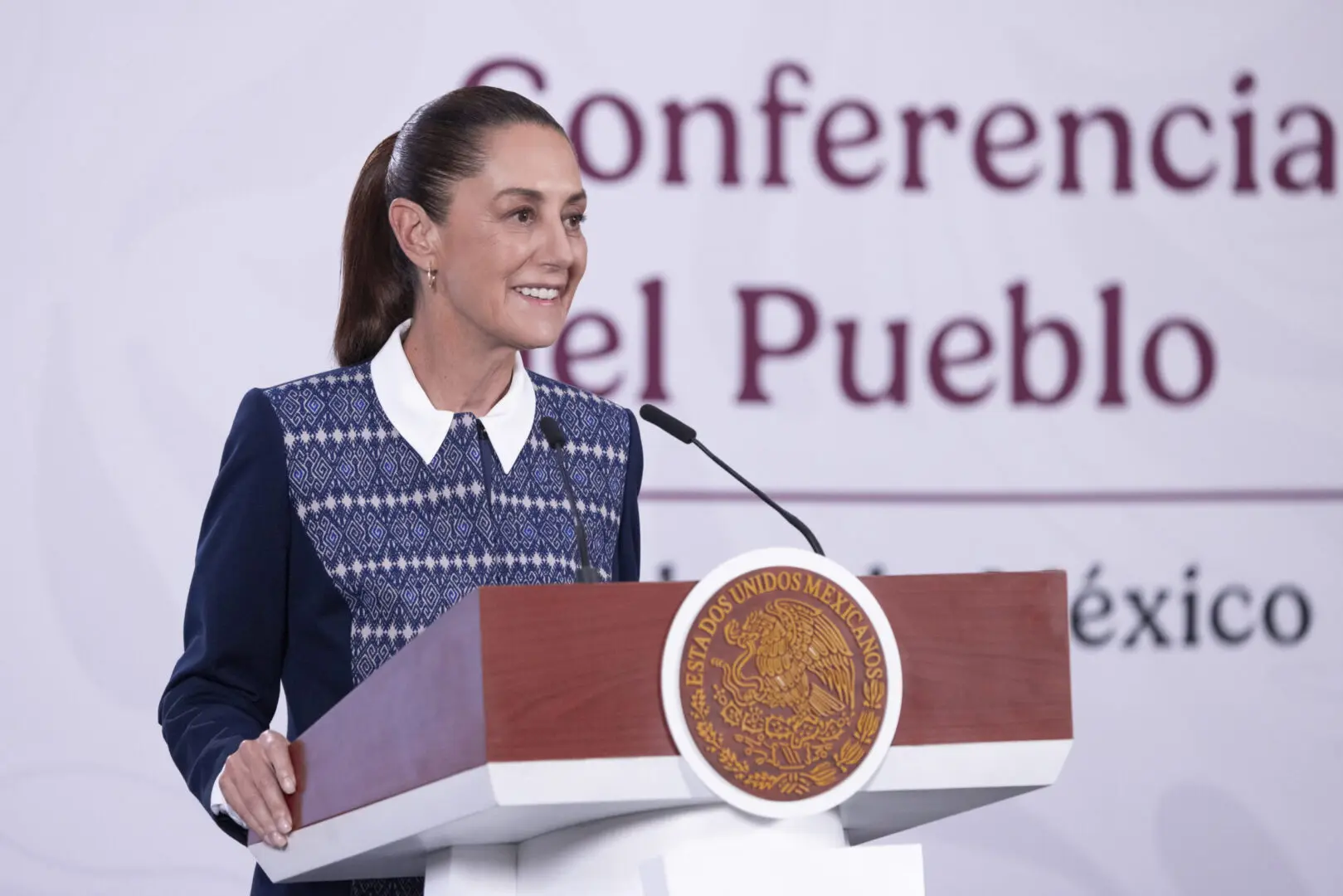 Claudia Sheinbaum Pardo en Palacio Nacional