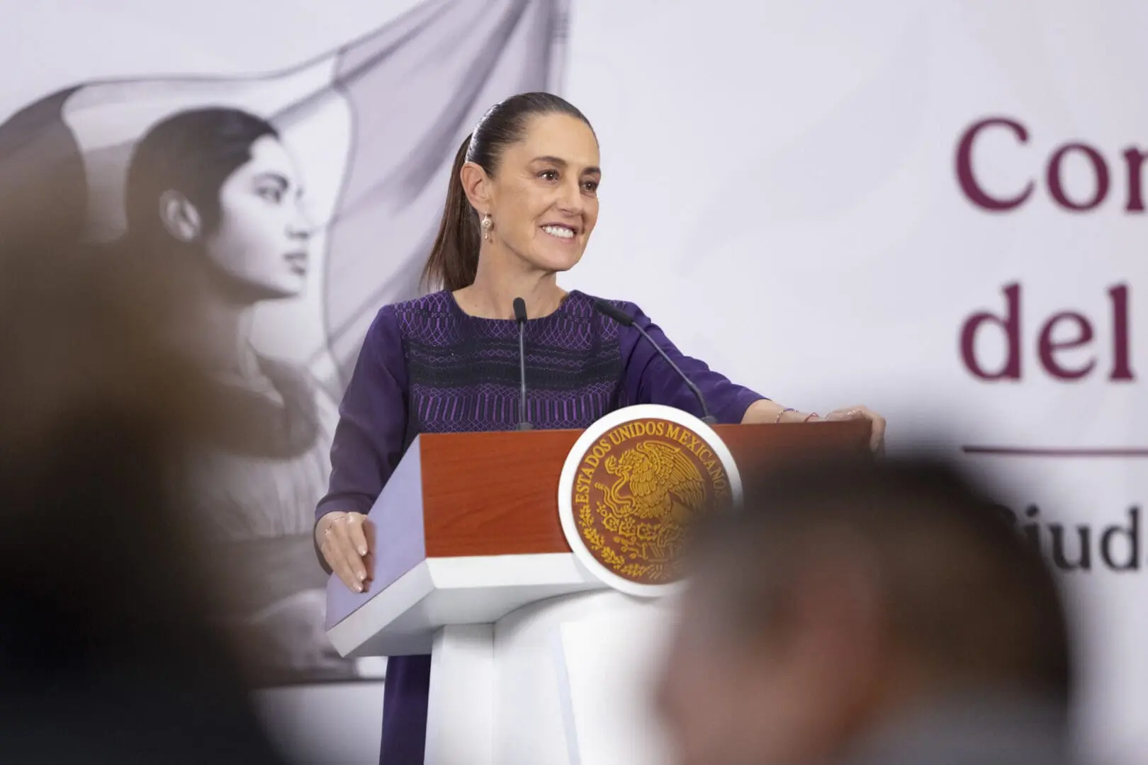 Presidenta destaca mayor percepción de seguridad en México