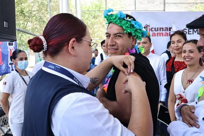 Eduardo Ramírez encabeza arranque de la Semana Nacional de Vacunación 2026