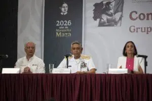 GI presentando informe sobre derrame en el Golfo por orden de Sheinbaum