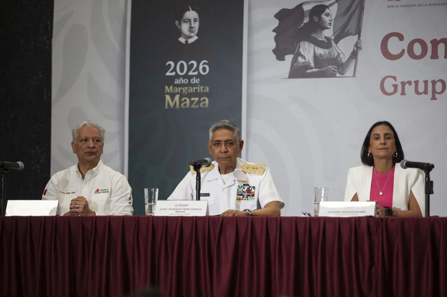 GI presentando informe sobre derrame en el Golfo por orden de Sheinbaum