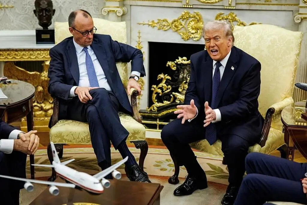 Canciller de Alemania critica a Trump por guerra con Irán; presidente de EU responde