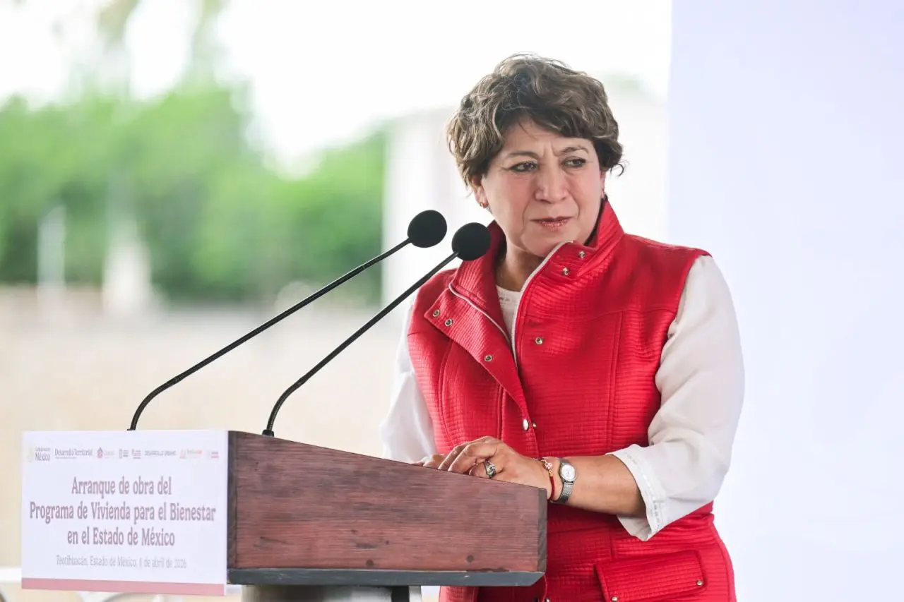 Gobernadora de Estado de México da banderazo al programa Vivienda para el Bienestar
