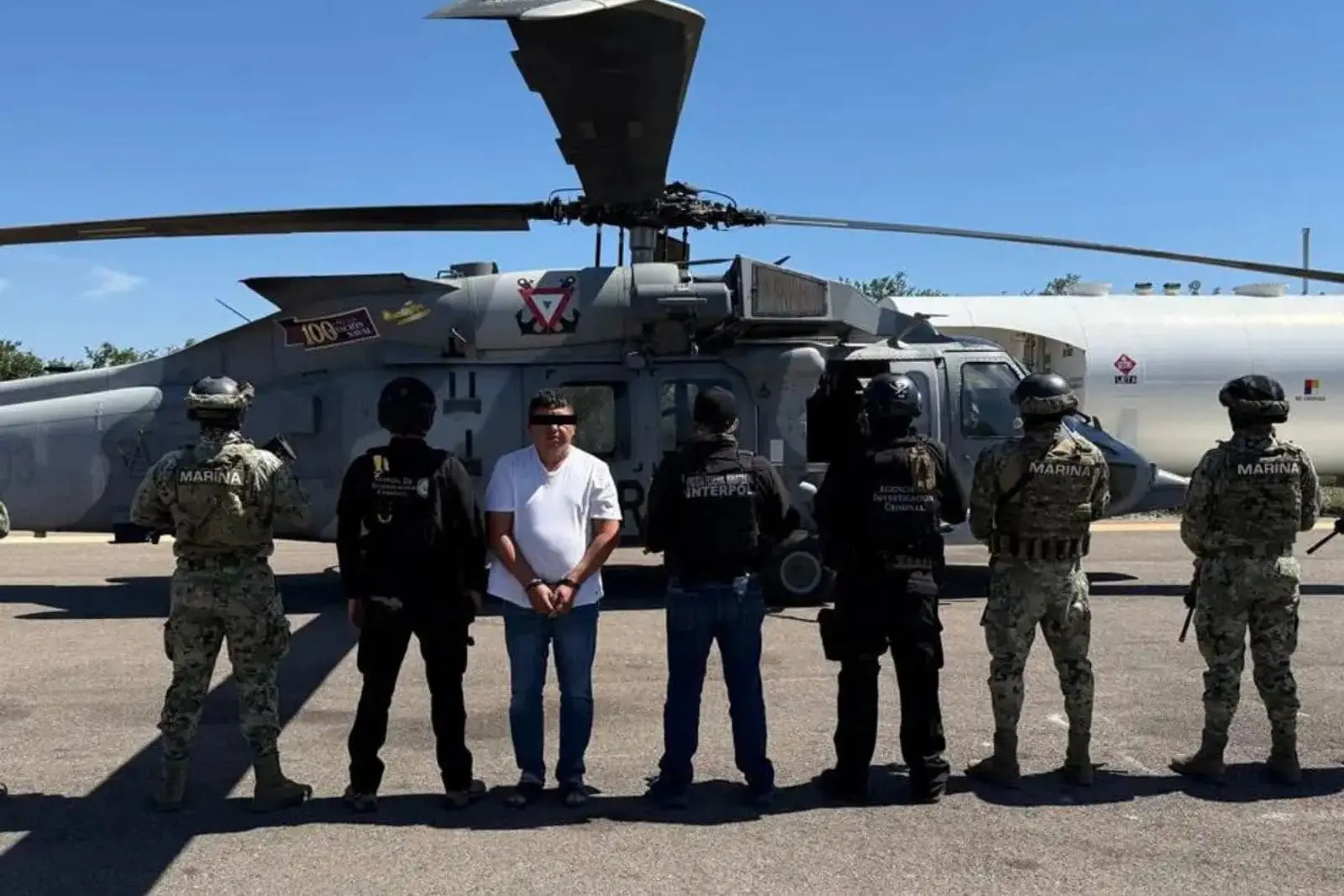 6 helicópteros y 520 marinos: Así fue el momento exacto de la capturada de 'El Jardinero', capo del CJNG