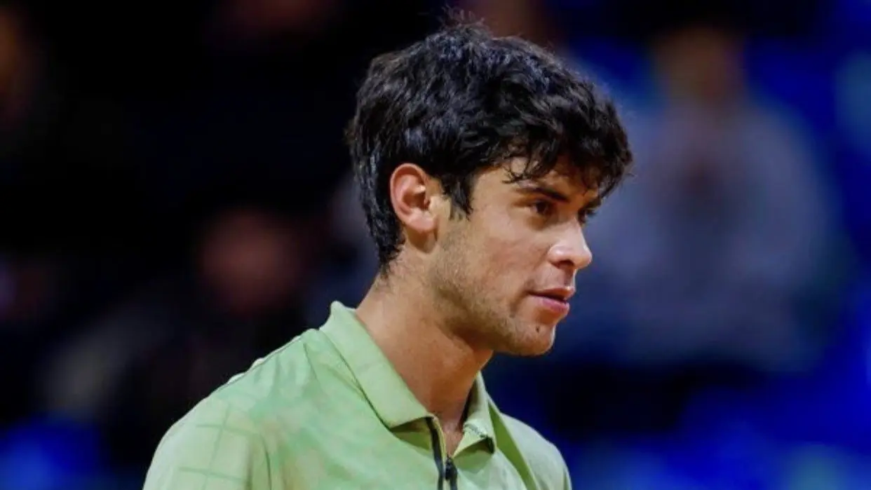 Rodrigo Pacheco en el ATP Challenger de San Luis Potosí.