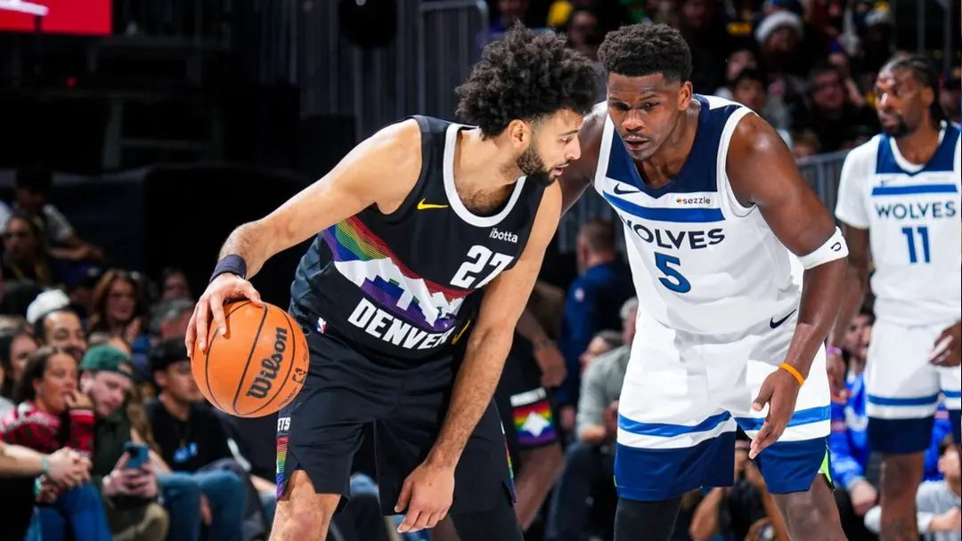Jamal Murray y Anthony Edwards se enfrentarán en los Playoffs de la NBA.