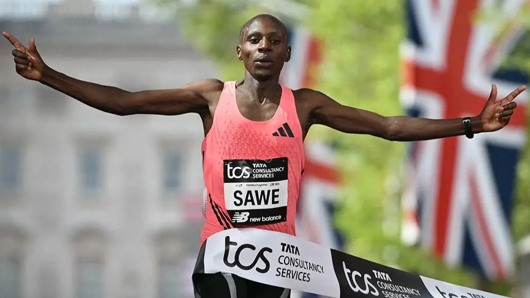 Sabastian Sawe rompe récord en Maratón de Londres