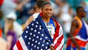 Allyson Felix quiere competir en Los Angeles 2028