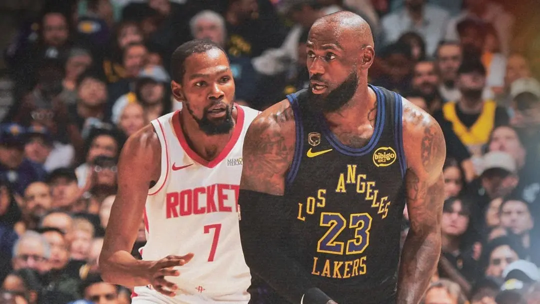 LeBron James y los Lakers adelantan a los Rockets