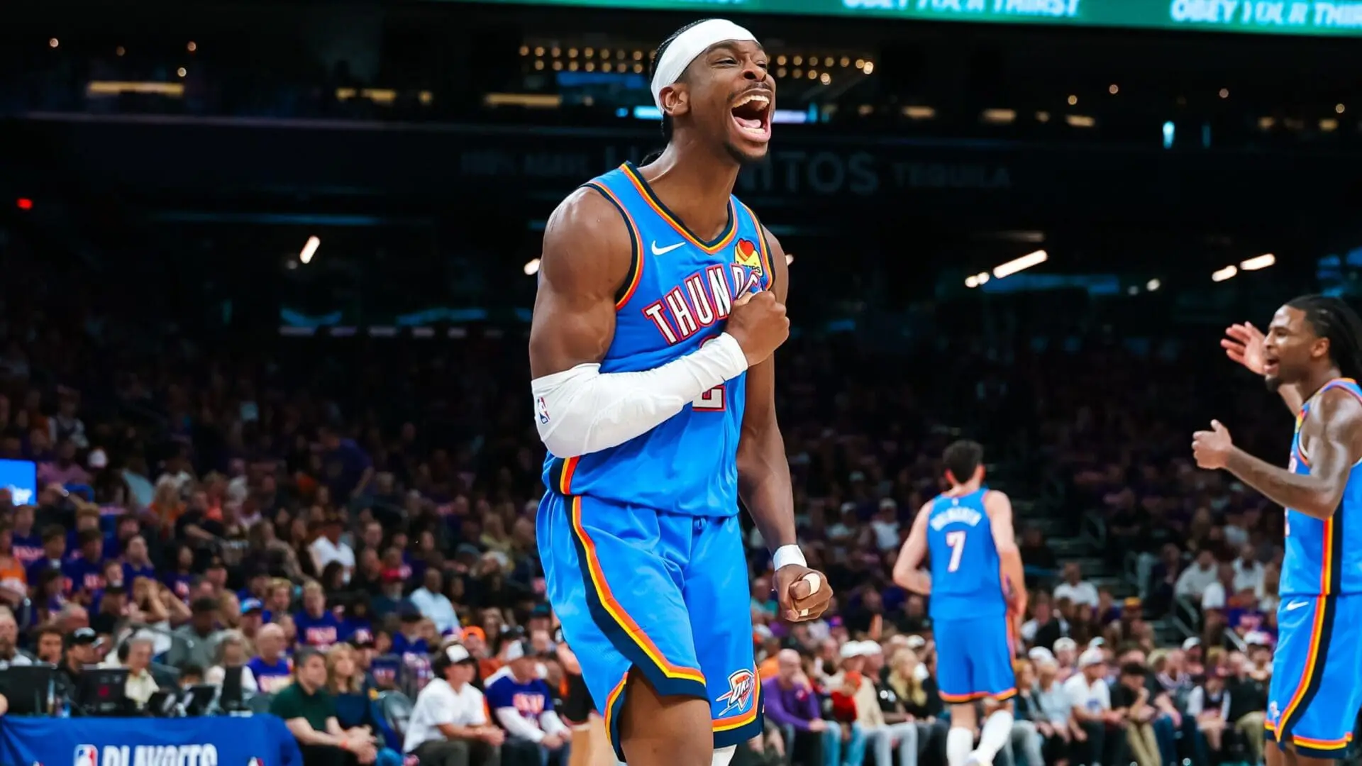 Thunder, a nada de barrer a los Suns