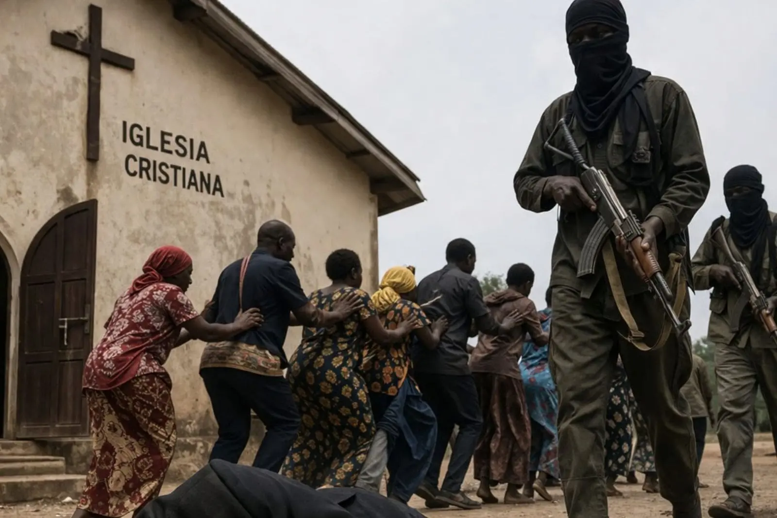 Asesinan a pastor y secuestran a cuarenta feligreses durante ataque en Nigeria