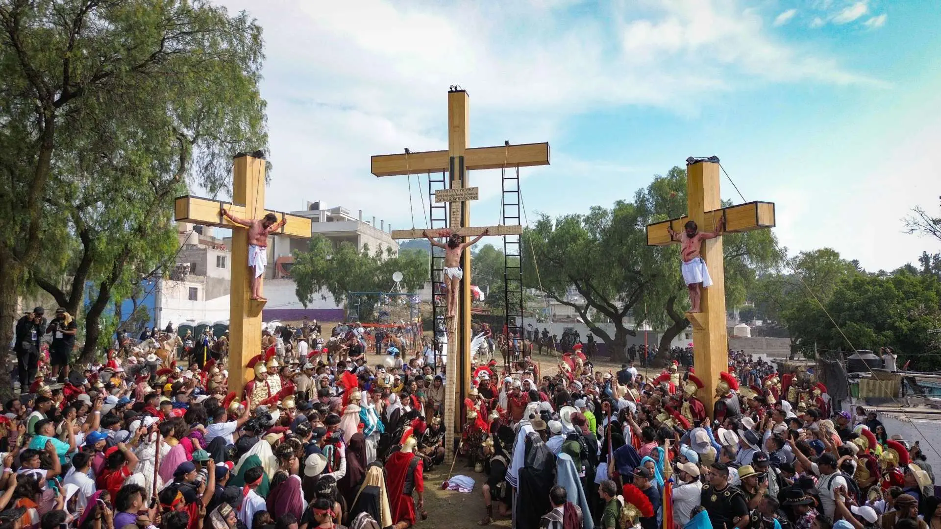 Pasión de Cristo en Iztapalapa rompe récord de asistencia histórica