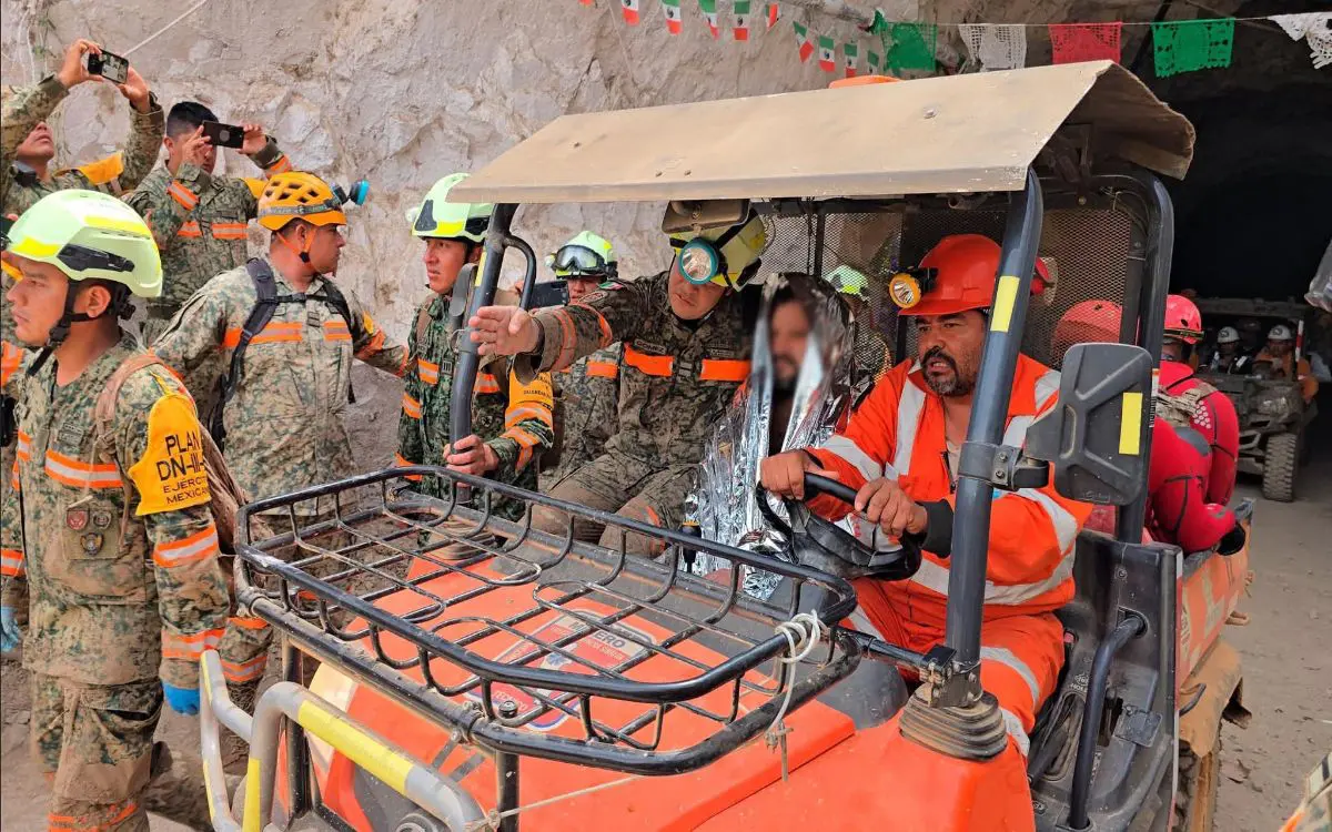 Cuarto minero en la mina de Sinaloa es rescatado con vida; Claudia Sheinbaum reconoció el trabajo de todos