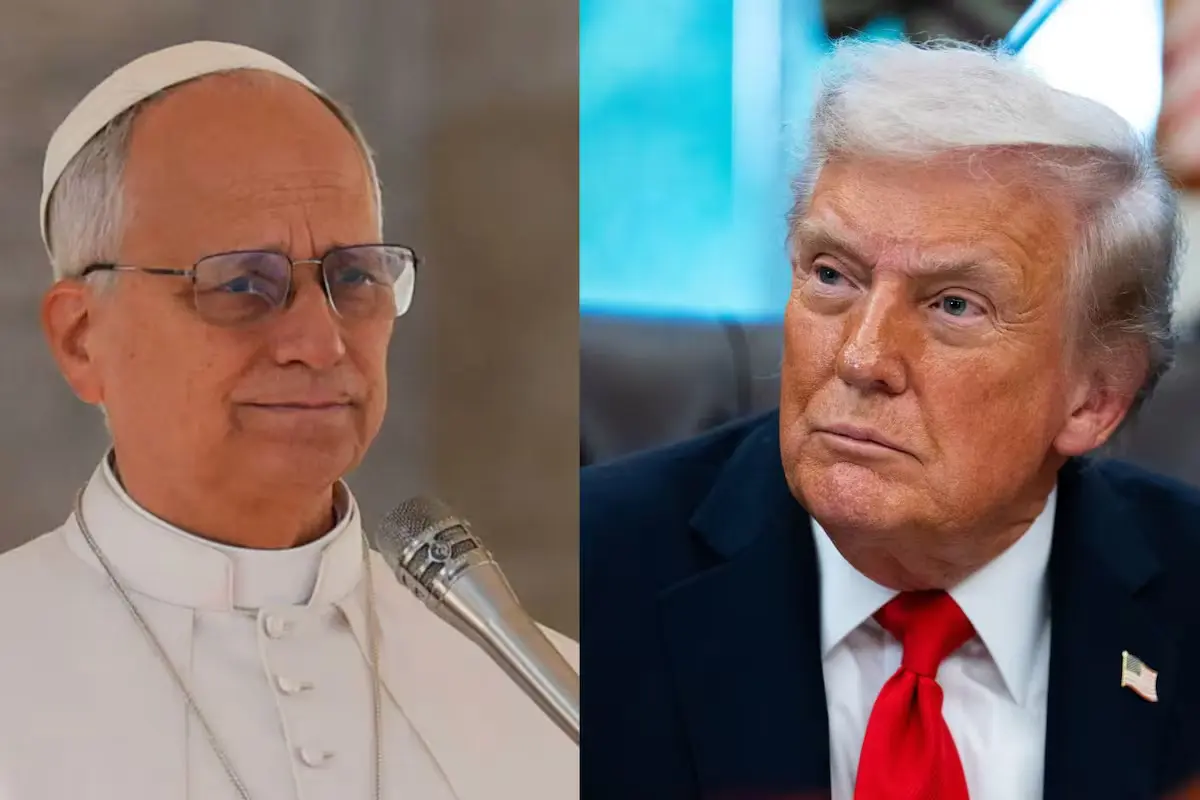 Papa León XIV responde desde un avión a Donald Trump tras su crítica contra el Vaticano y su visión en política exterior