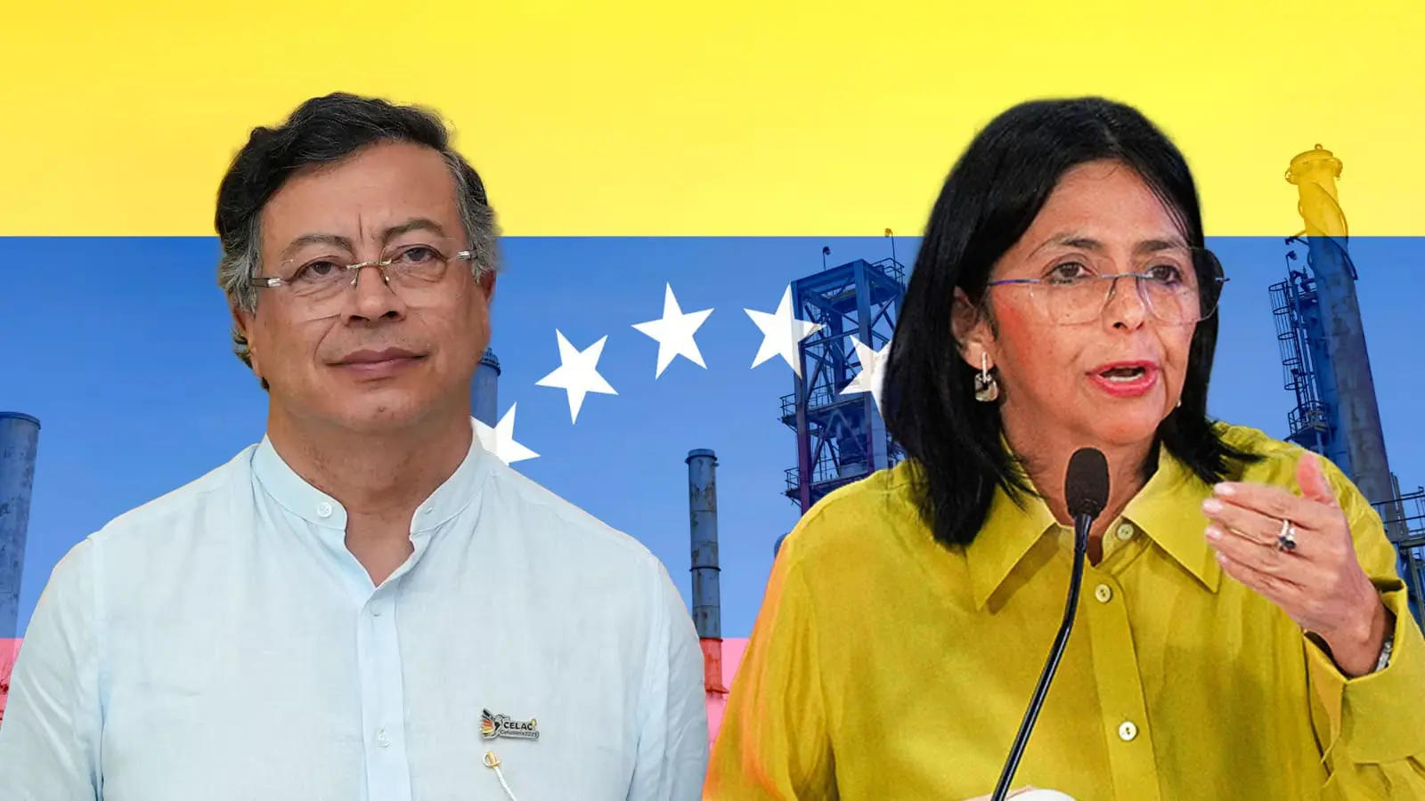 Presidente de Colombia tendrá reunión con Delcy Rodríguez de Venezuela