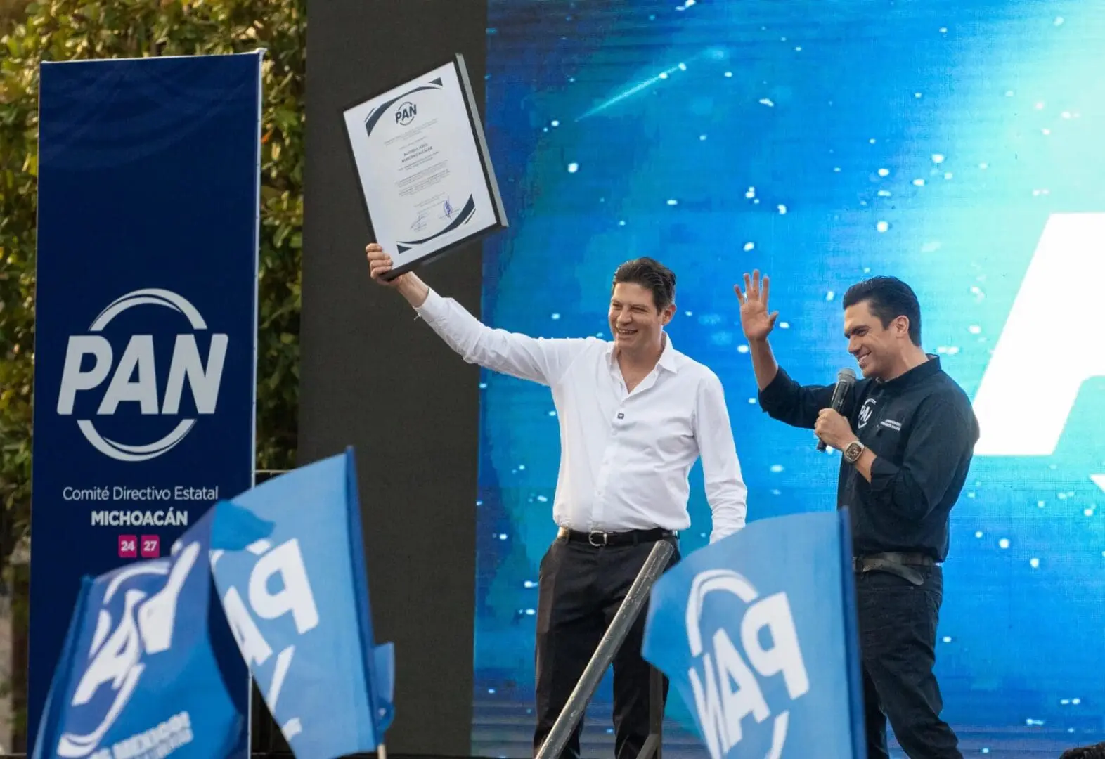 PAN revela a su posible candidato a la gobernatura de Michoacán