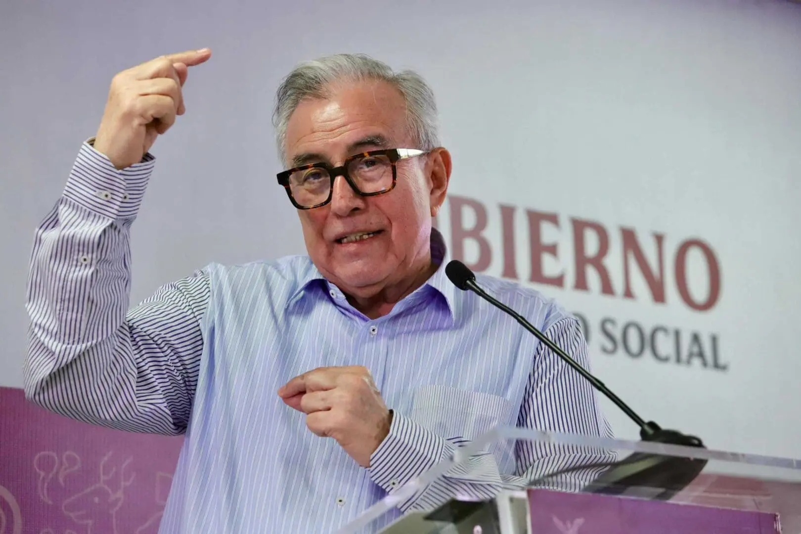 EU acusa a Rubén Rocha Moya de colaborar con el cártel de “Los Chapitos”