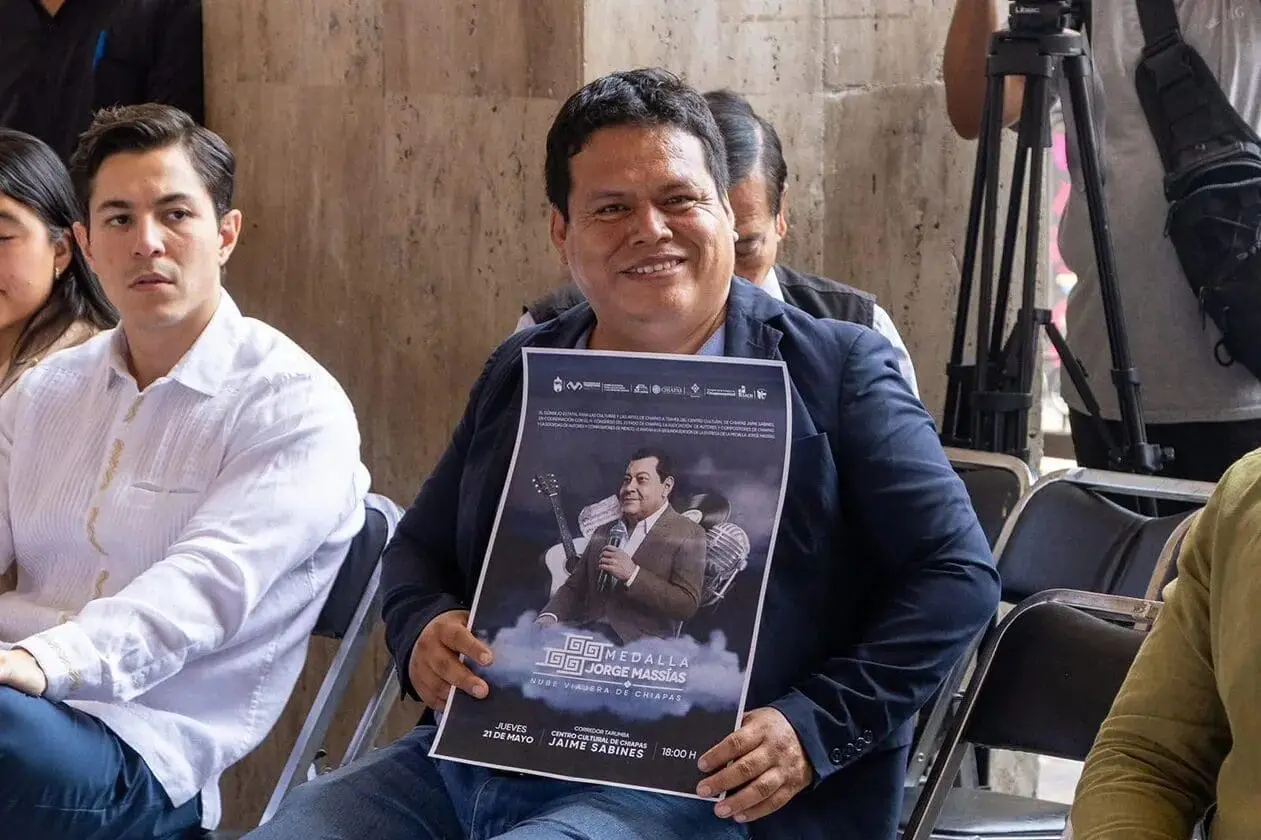 Reconocerán a compositores chiapanecos con medalla “Jorge Massías, Nube Viajera”