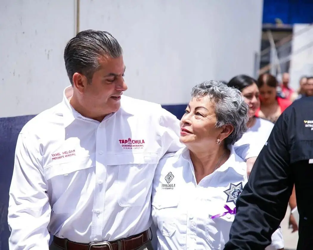 Yamil Melgar refuerza modernización urbana en Tapachula