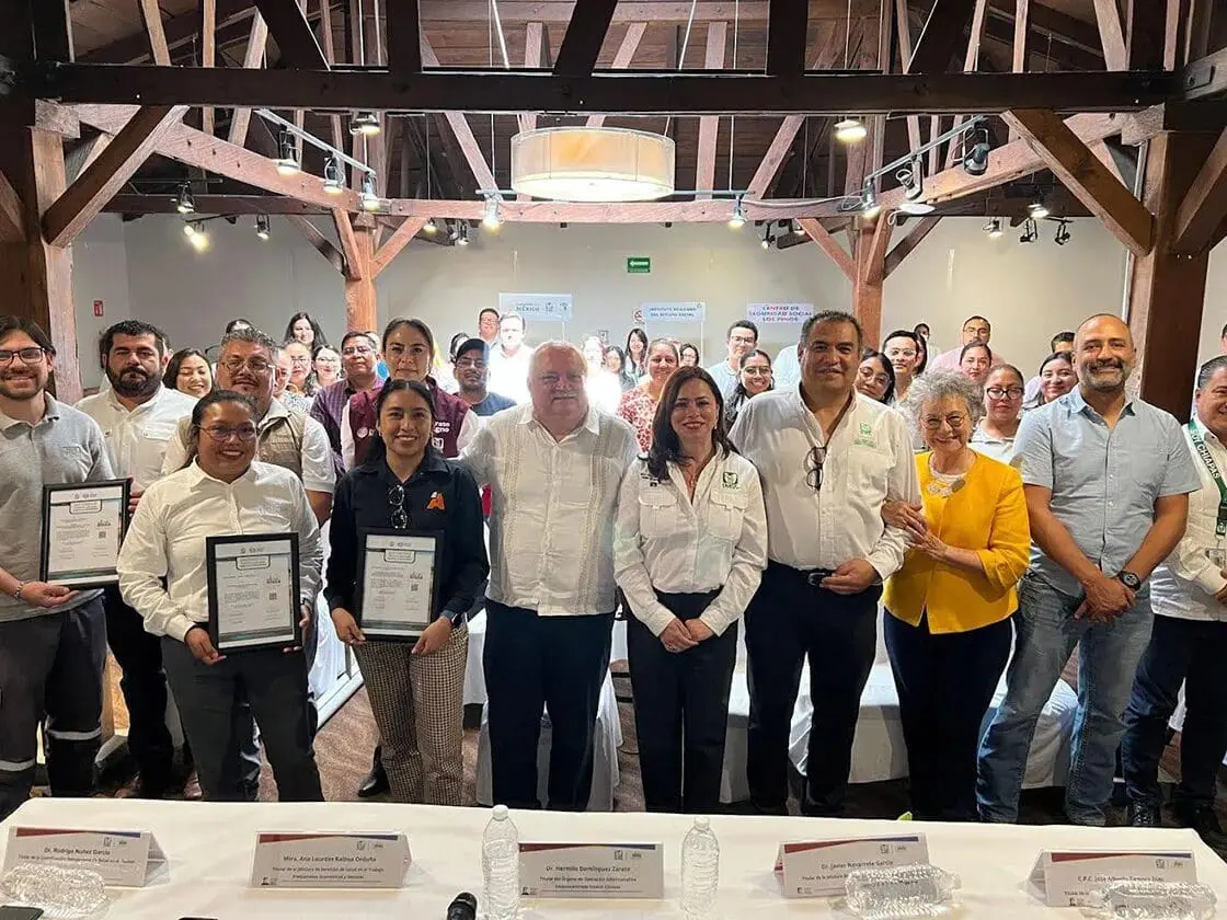 IMSS Chiapas reconoce a empresas por seguridad laboral