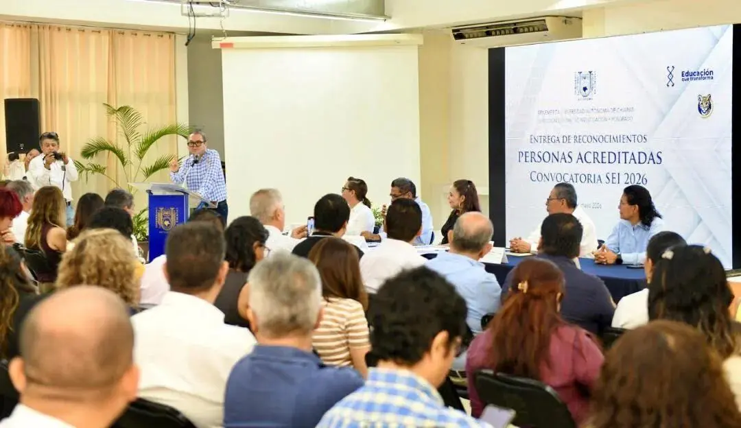 Audience at accreditation recognition ceremony