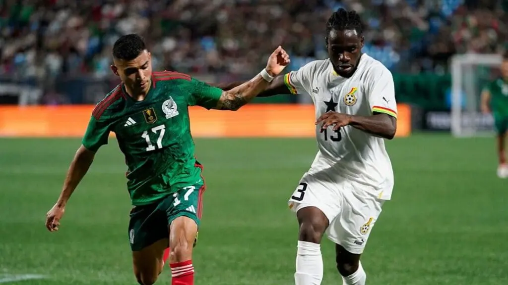 El historial de México contra Ghana