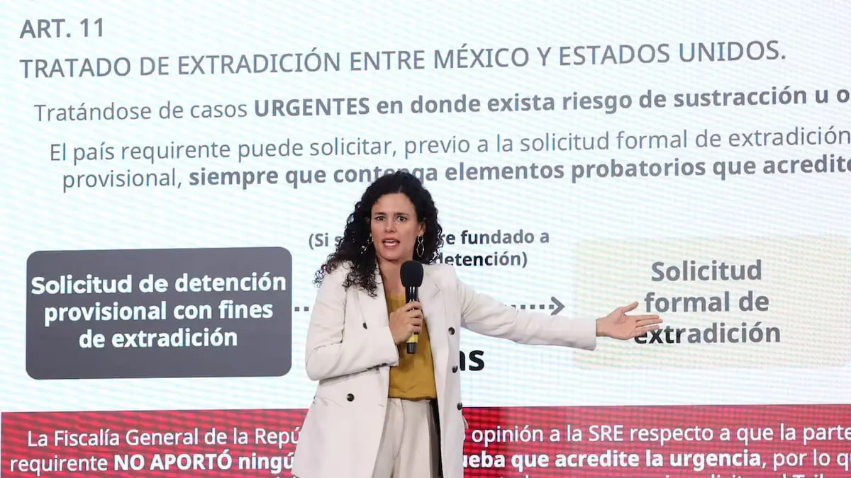 “EU violó proceso de confidencialidad”: Luisa María Alcalde sobre acusaciones contra Rocha Moya