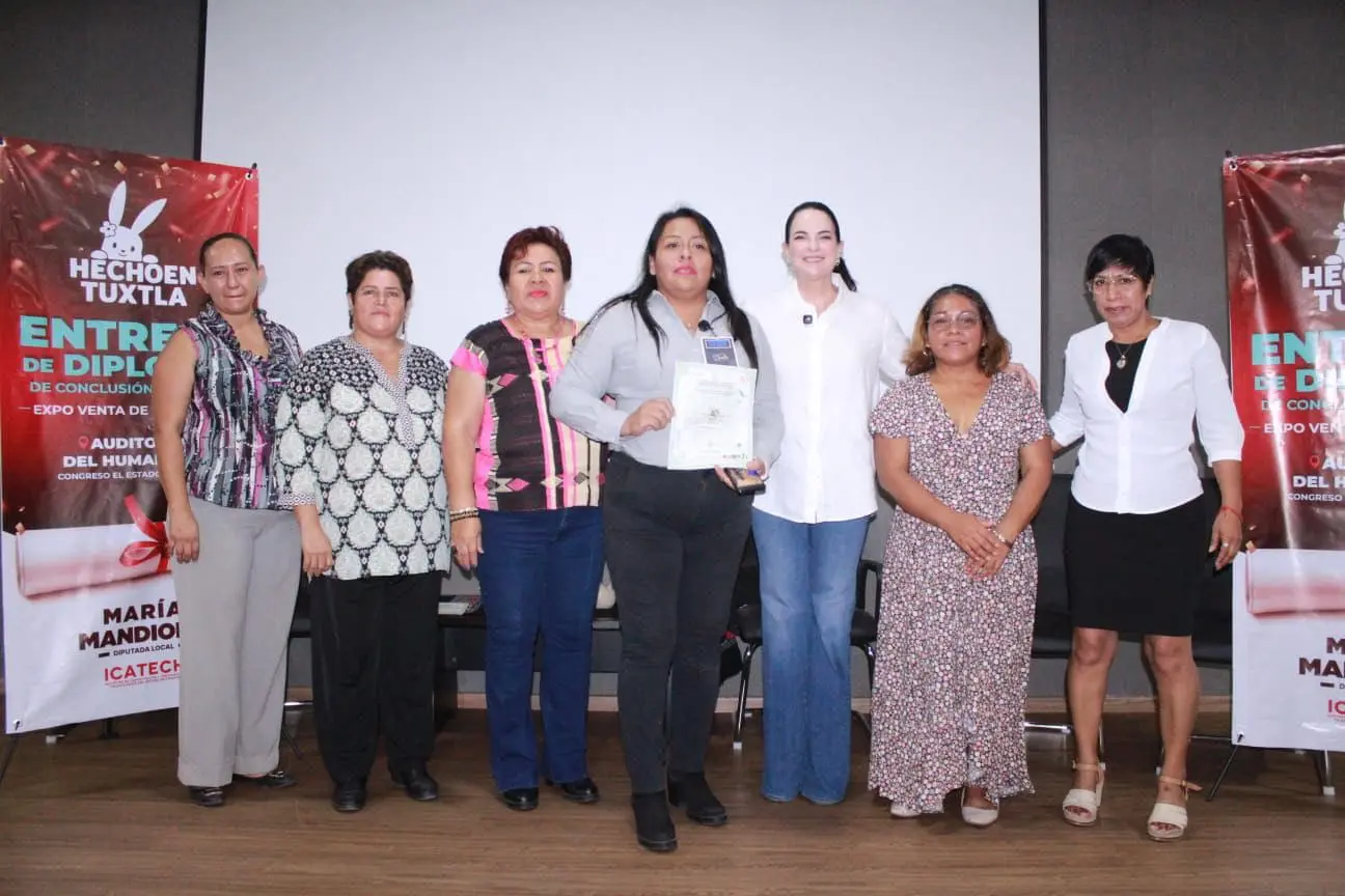 Impulsan a emprendedoras con programa “Hecho en Tuxtla”