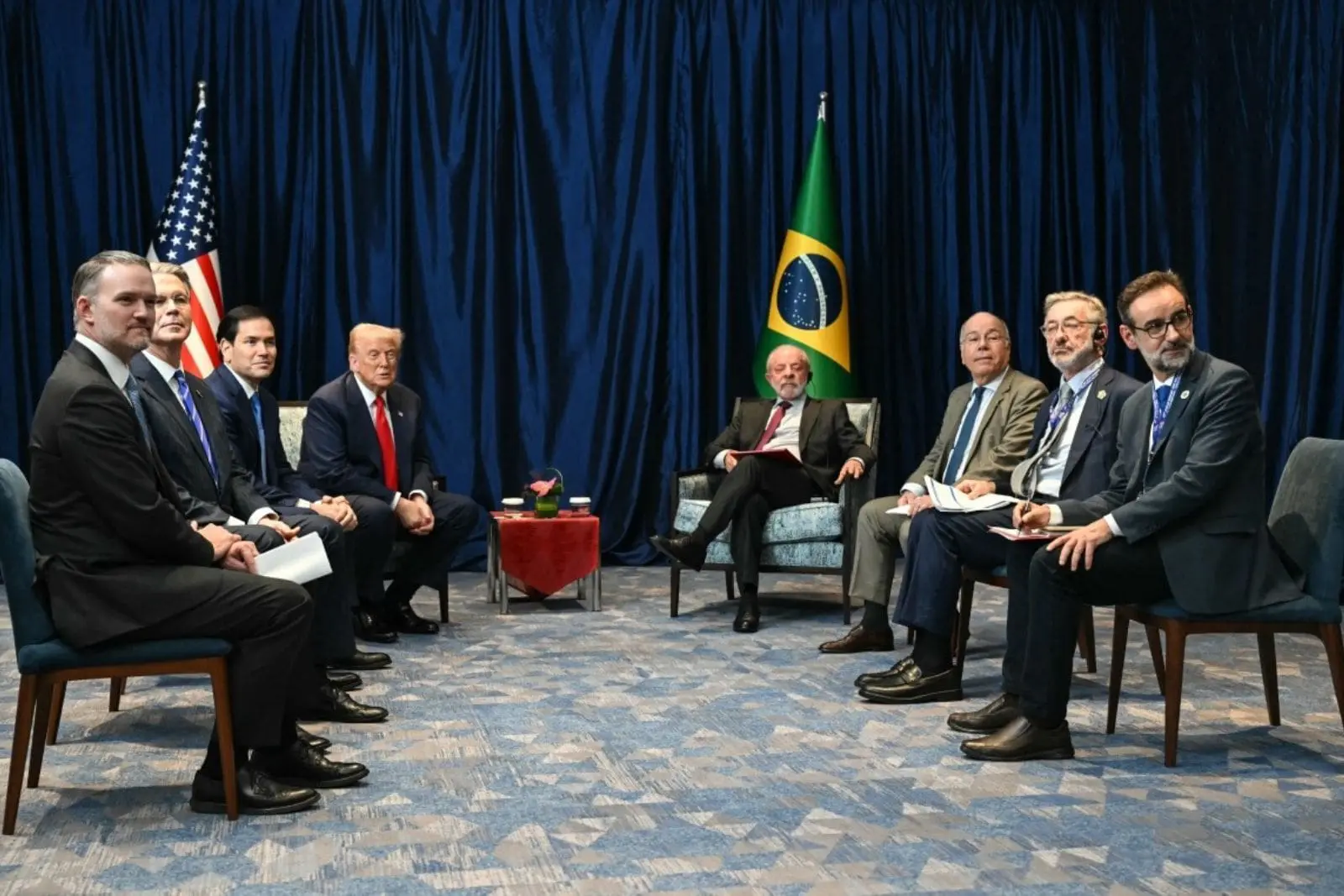 Presidente de Brasil llega a EU en una visita oficial con Donald Trump