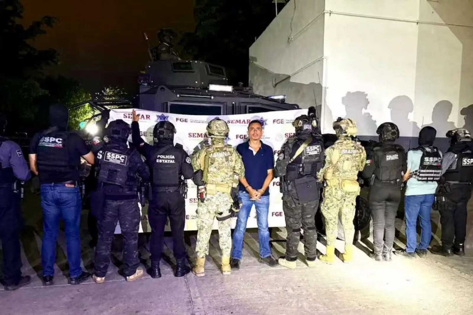 Cae "El Chucky", jefe de plaza del CJNG en Colima durante operativo federal
