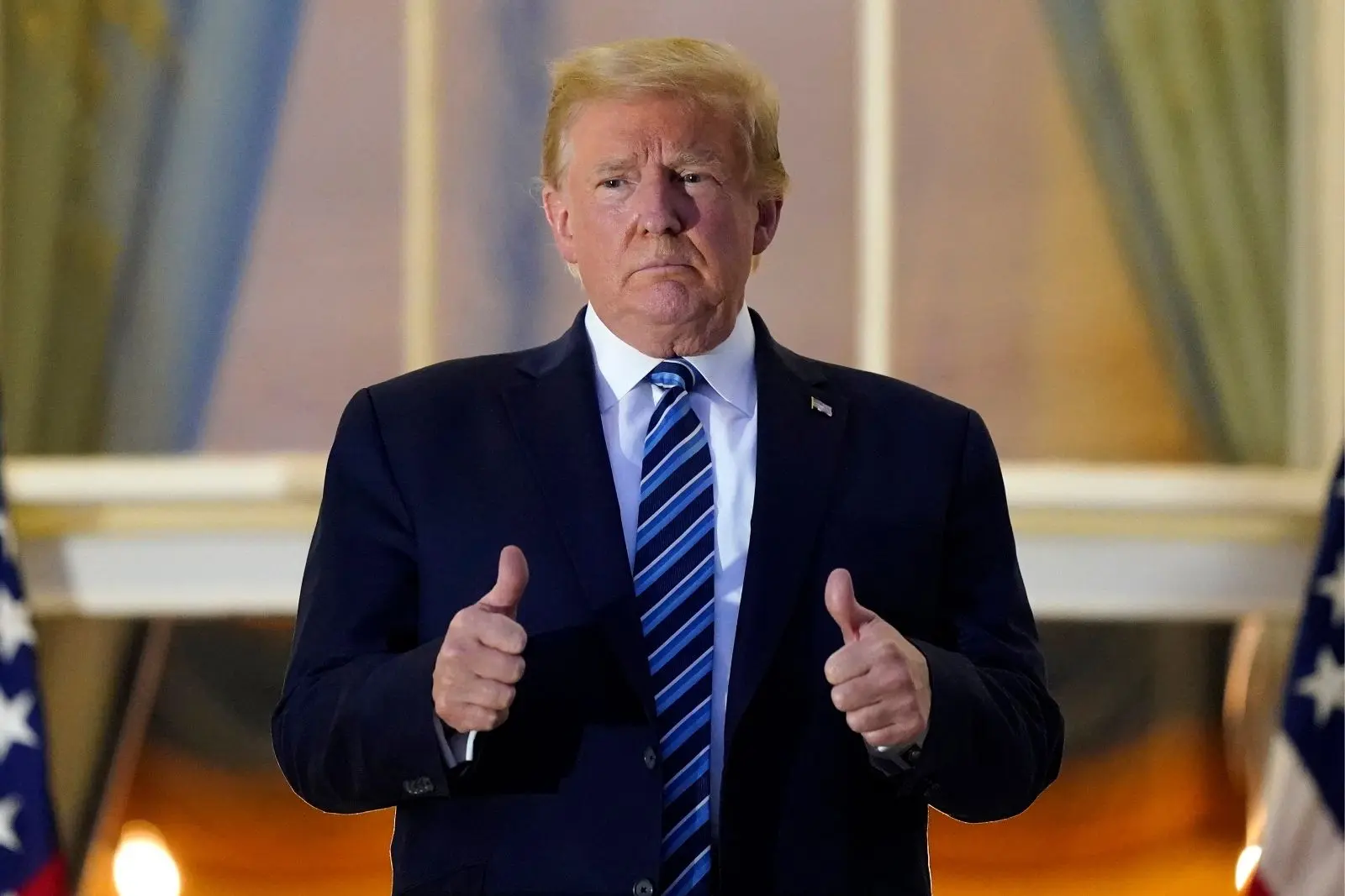 Donald Trump se somete a examen médico en medio de dudas sobre su estado de salud