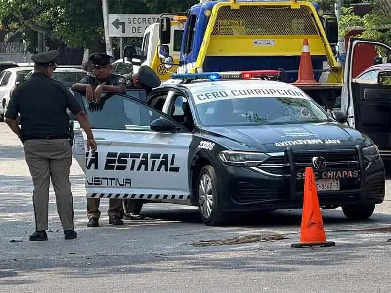 Robo de oficinas del ISSSTE en Tuxtla