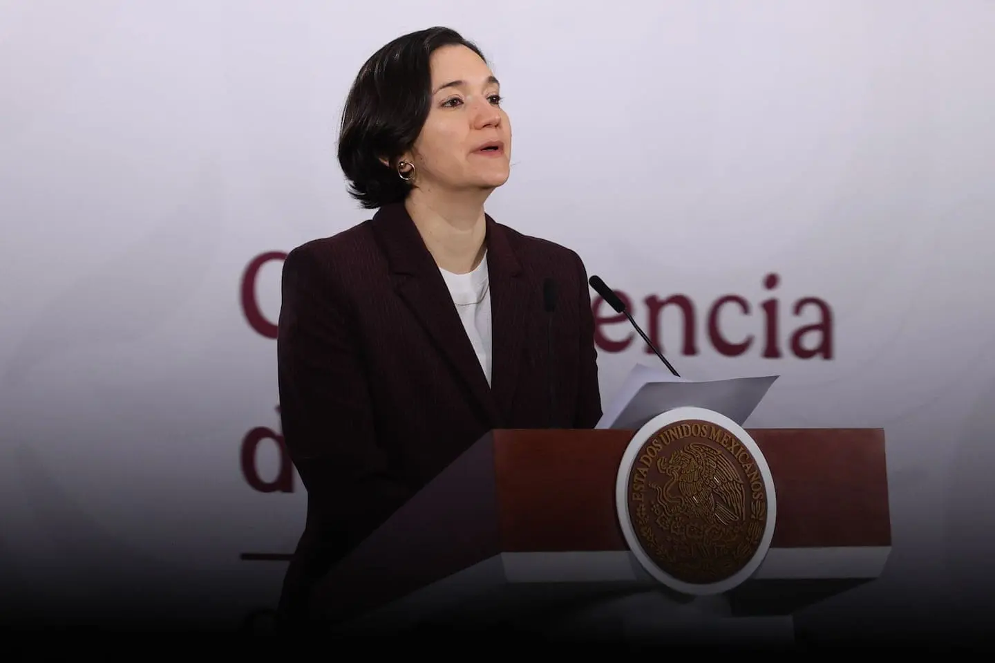 Homicidios dolosos diarios presentan baja en 40% desde 2024; delitos de alto impacto redujeron un 52%: Marcela Figueroa