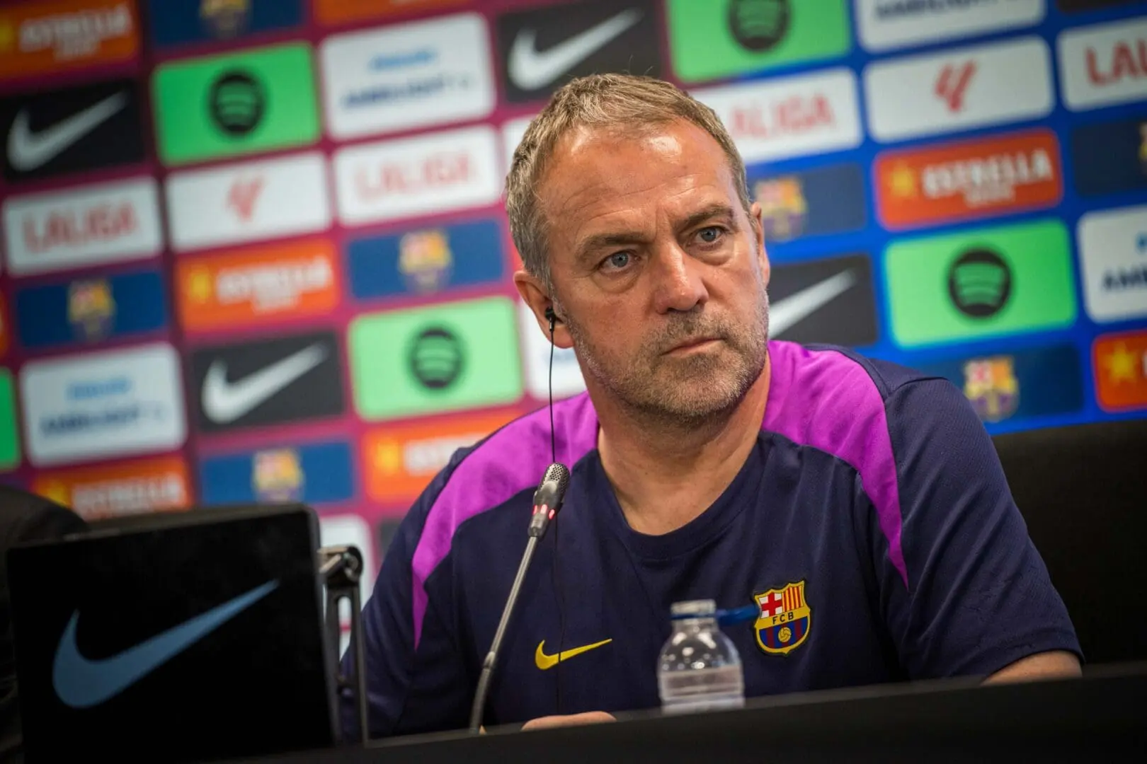 Hansi Flick opina sobre la pelea entre Valverde y Tchouameni