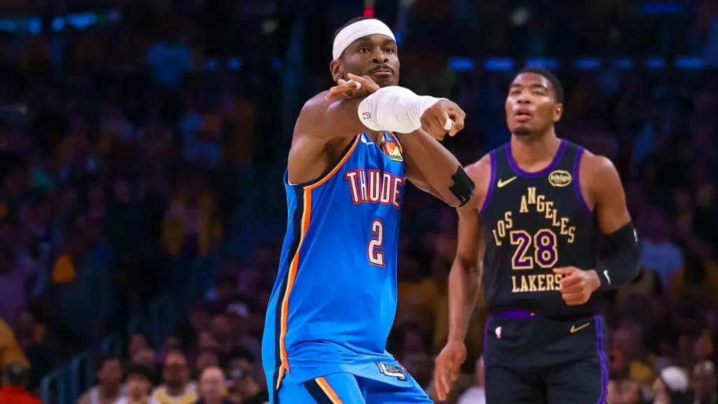 Thunder barre a Lakers