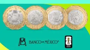 Así son las monedas conmemorativas del Mundial 2026 de Banxico